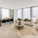 modern living area