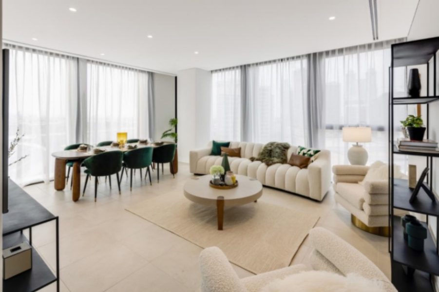 modern living area