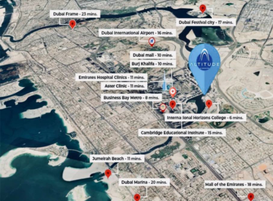 damac alatitude map