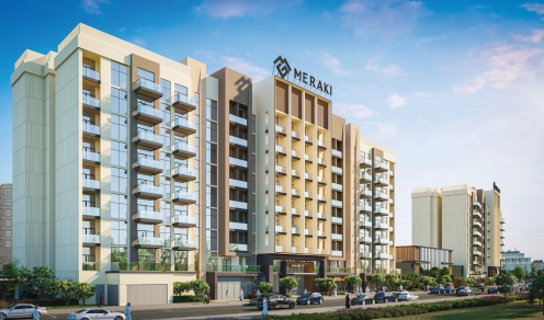 Exterior view of Haven II by Meraki Developers in Majan,