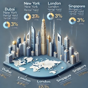 How Rental Yield in Dubai Compares to Other Global Cities