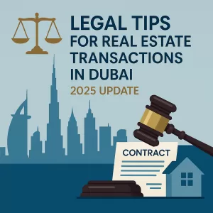 Legal Tips for Real Estate Transactions in Dubai (2025 Update)